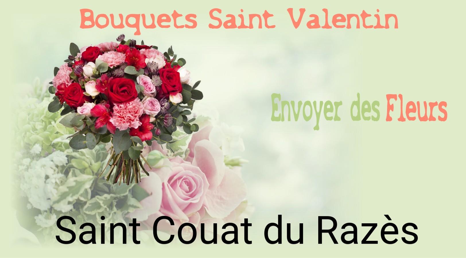 Roses de Saint-Valentin livrées à Saint-Couat-du-Razès